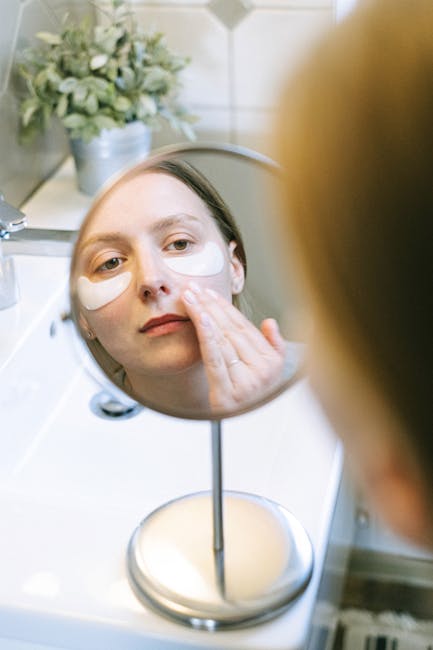 Nighttime skincare routine using homemade remedies