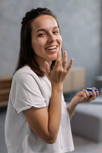 Natural skincare routine for oily skin control